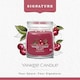 image 2 of Yankee Candle Signature Black Cherry Medium Candle 368g