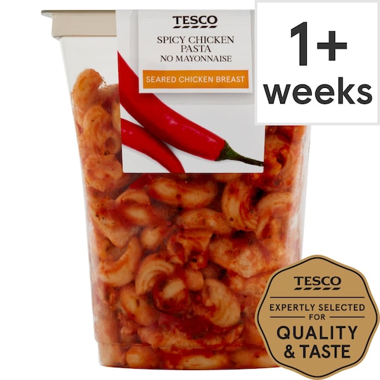 Tesco Spicy Chicken Pasta 275G Tesco Groceries