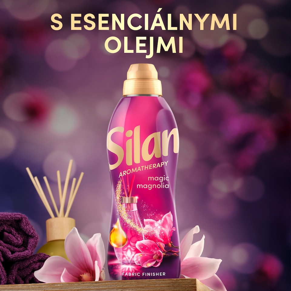 obrázok 1 z Silan aviváž Aromatherapy Magic Magnolia 35 praní, 770 ml