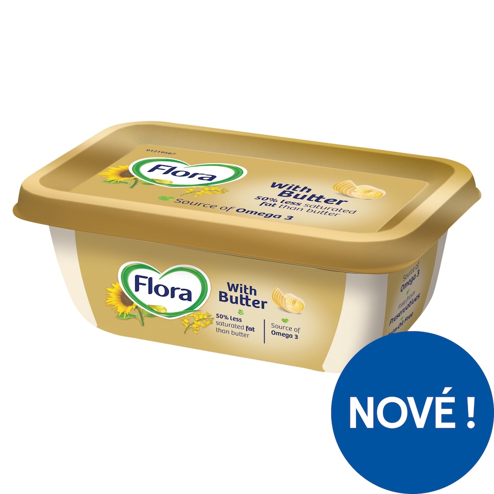 Flora with Butter 225g