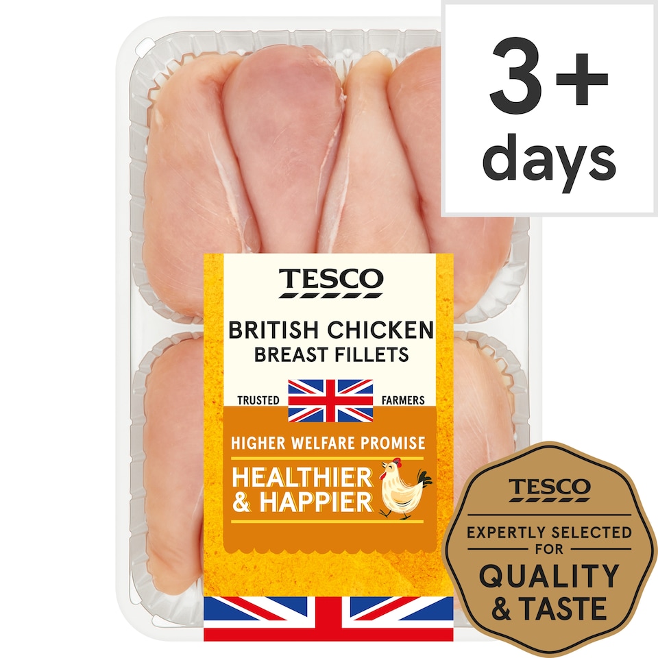 Tesco Large Chicken Fillet Pack 1.6Kg