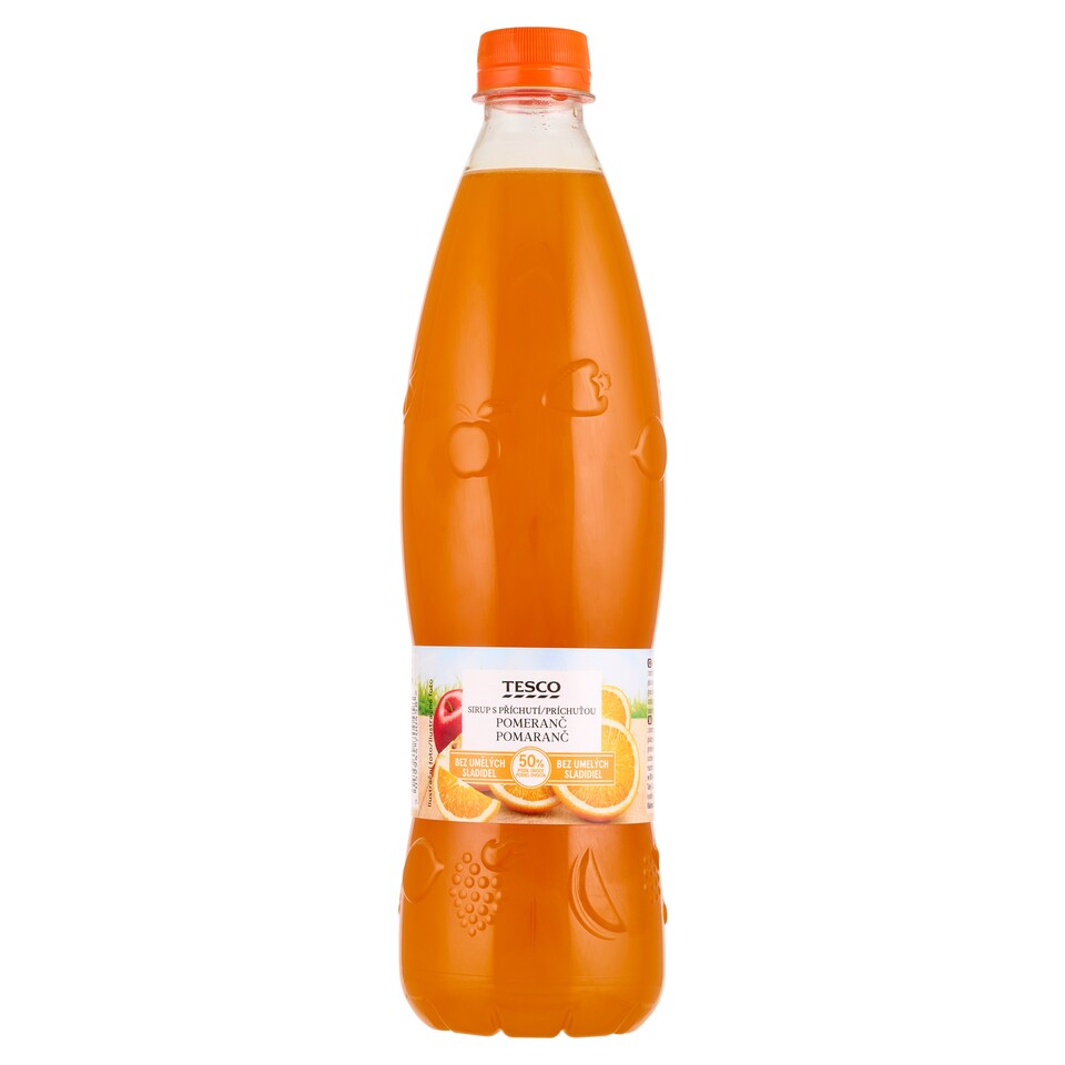 Tesco Orange Flavored Syrup 700ml