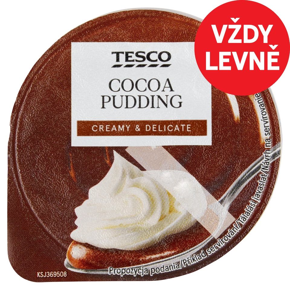 Tesco Dezert s kakaovou příchutí se šlehačkou 200g