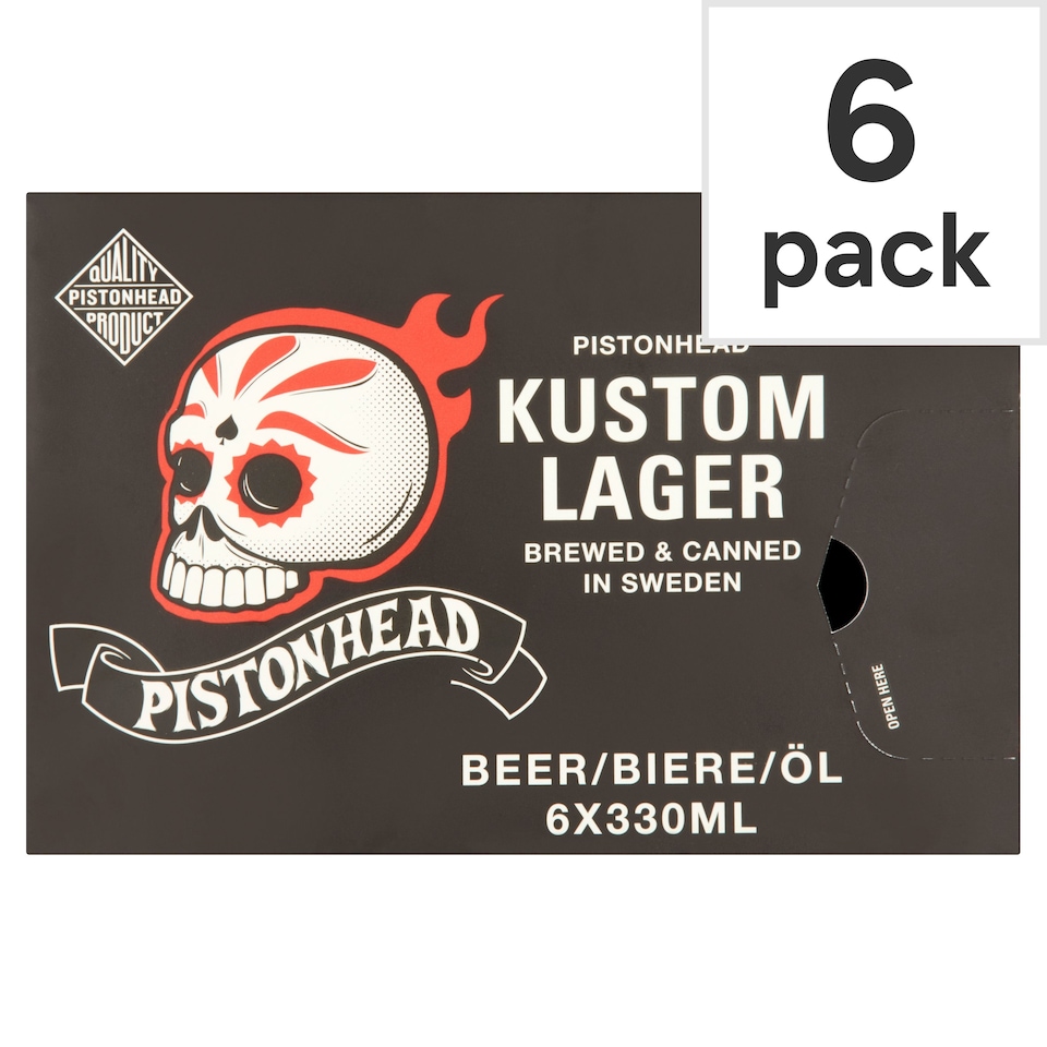 Pistonhead Kustom Lager 6X330ml Can