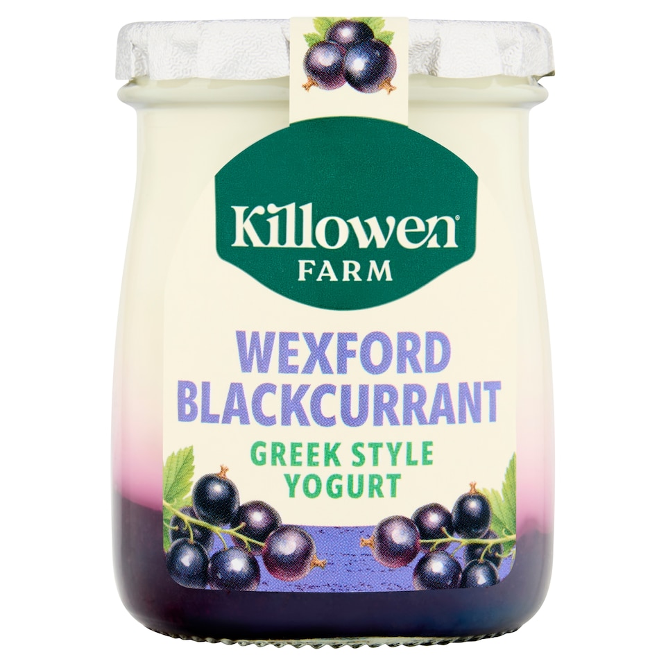Killowen Farmyog Wexford Blackcurrant Creamy Handmade 140G