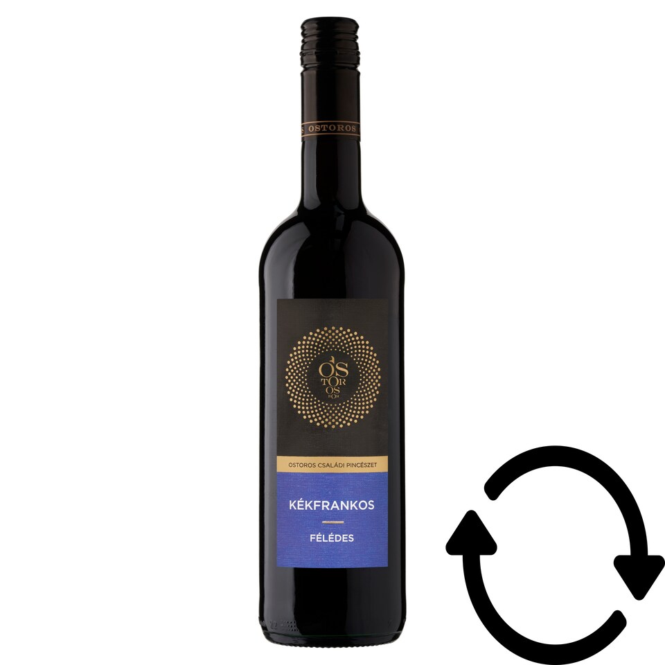 image 1 of Ostorosbor Felső-Magyarországi Kékfrankos Semi-Sweet Red Wine 11,5% 750 ml
