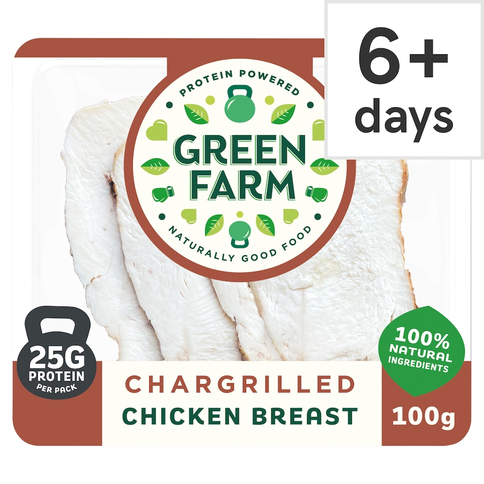 Green Farm Sliced Chargrilled Chicken Breast Slices 100g