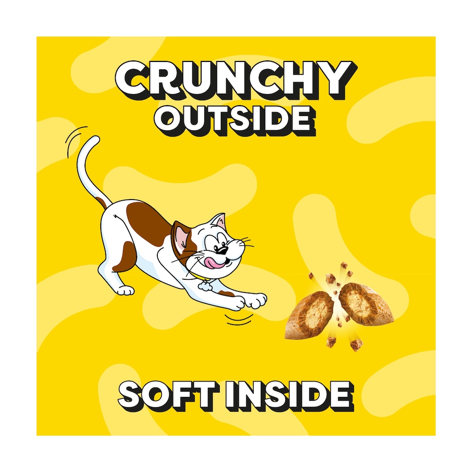 image 1 of Dreamies Cat Treat Biscuits with Catnip Mega Pack 200g