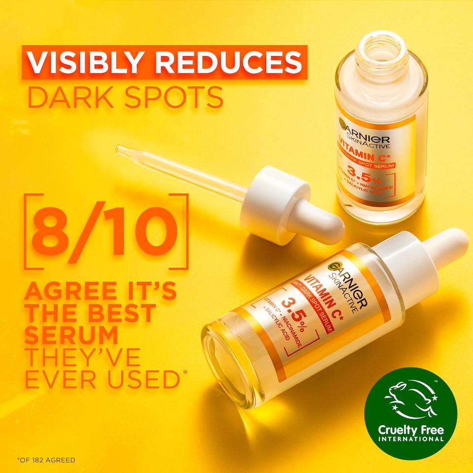 image 1 of Garnier Skin Active Vitamin C Anti-Dark Spot Serum 30Ml