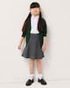 image 1 of F&F School Girls 2-Pack Cotton Rich Skirts in Grey
