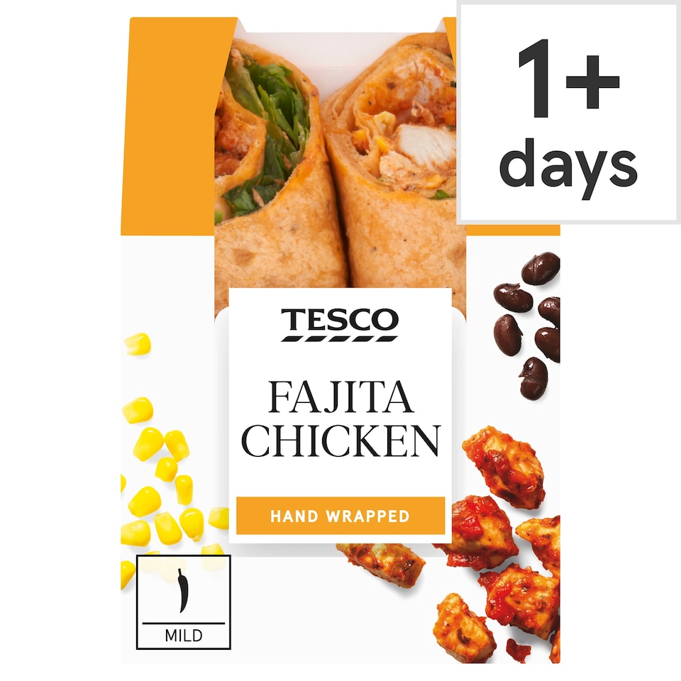 Tesco Fajita Chicken Wrap