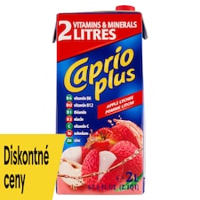 Caprio Plus Nesýtený nealkoholický nápoj s príchuťou jablka a liči 2 l