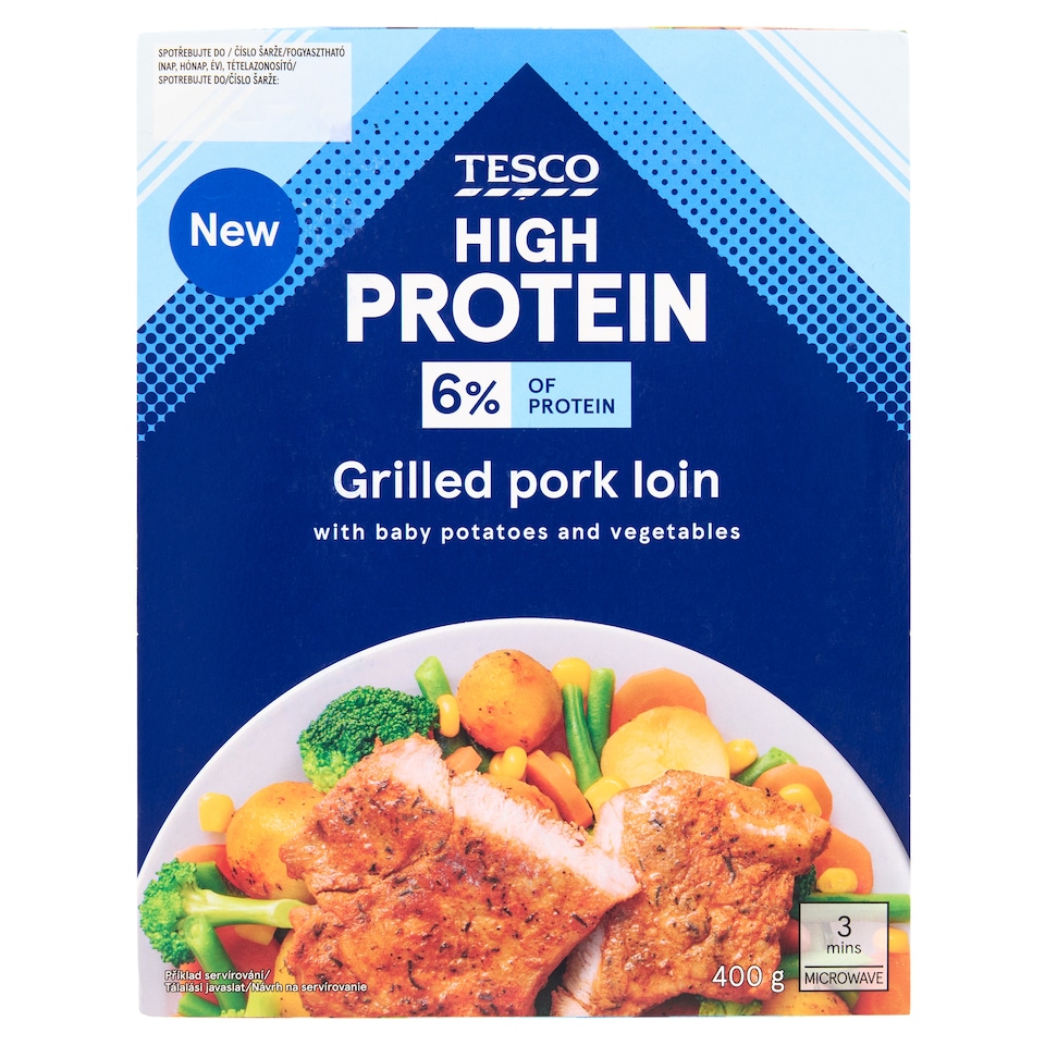 Tesco High Protein Grilled Pork Loin 400 g