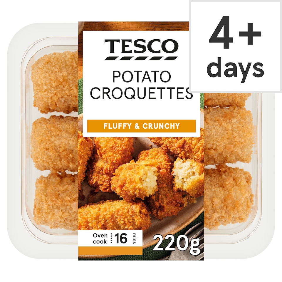 Tesco Potato Croquettes 220g