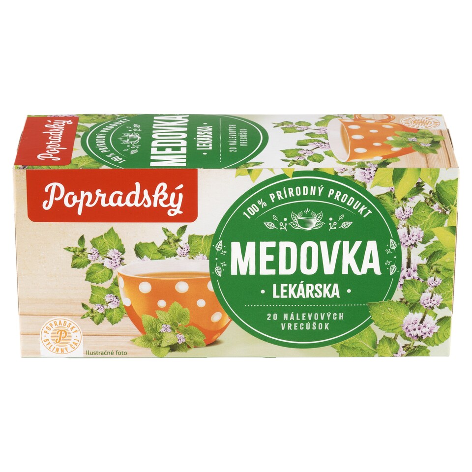 obrázok 1 z Popradský Bylinný čaj medovka lekárska 20 x 1,5 g (30 g)