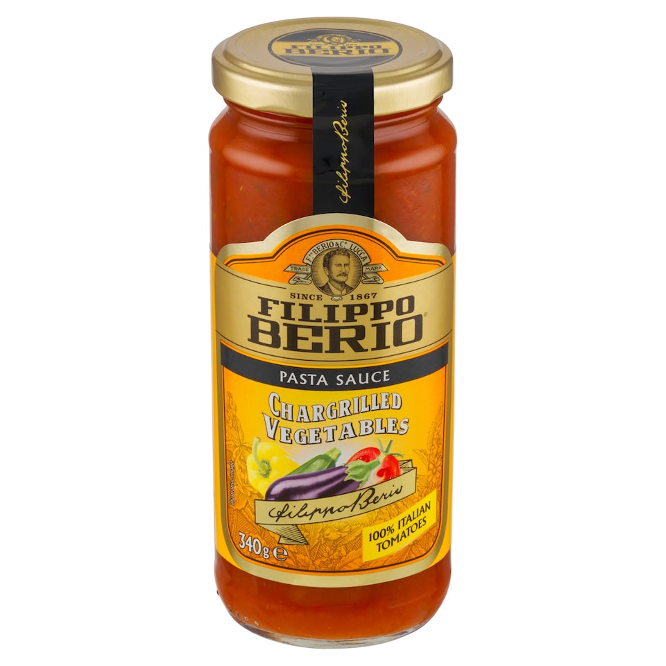Obrázek 1 pro produkt Filippo Berio Rajčatová omáčka s grilovanou zeleninou 340g