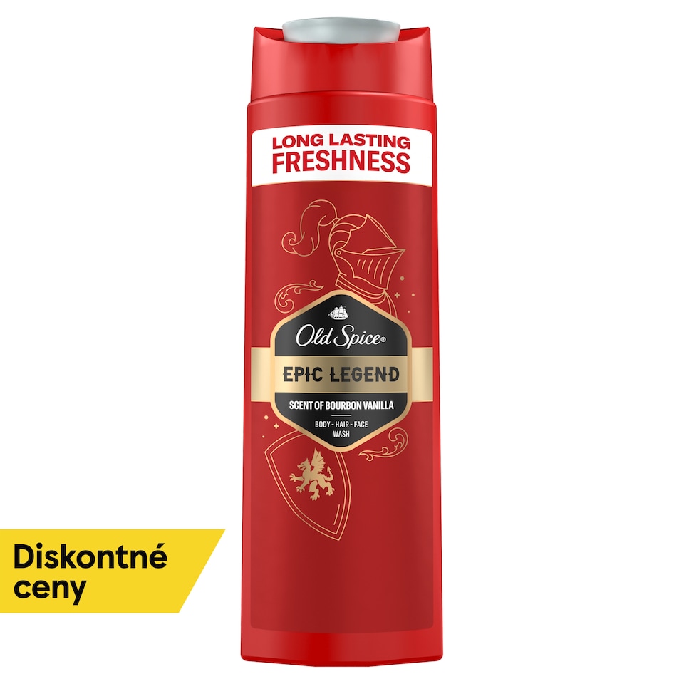 obrázok 1 z Old Spice Epic 3 V 1 Sprchový Gél A Šampón Pre Mužov 400ml