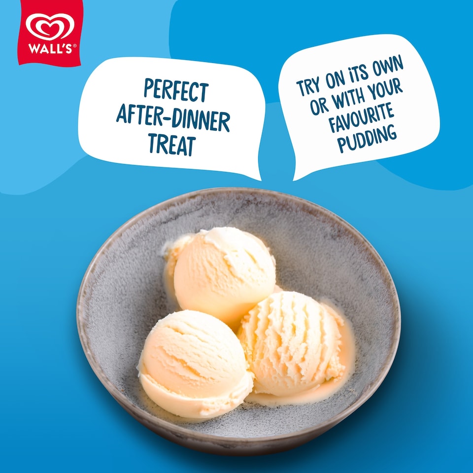 image 1 of Walls Soft Scoop Vanilla Light Ice Cream Tub 1800ml