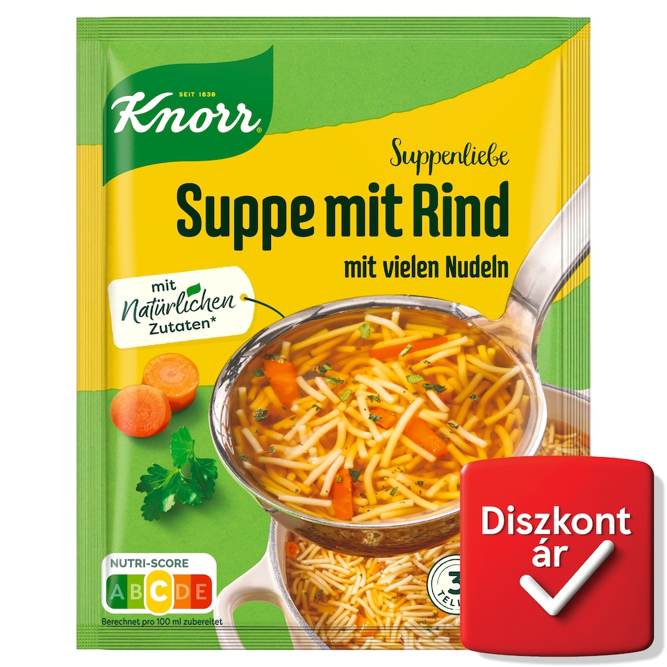 Knorr marhahúsleves cérnametélttel 76 g