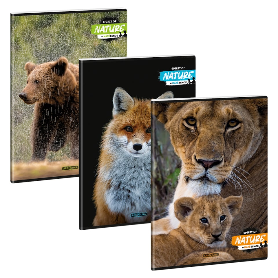 Wild Life Moments kockás füzet A4  1. kép
