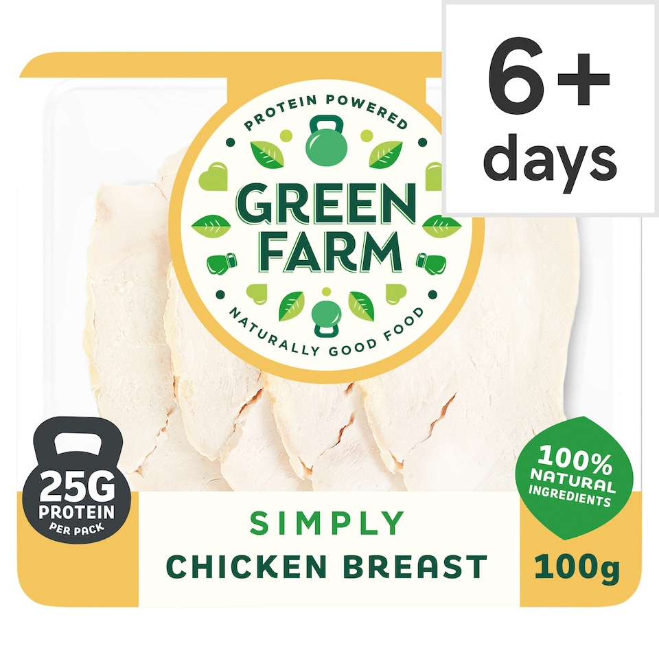 Green Farm Sliced Roast Chicken Breast 100g