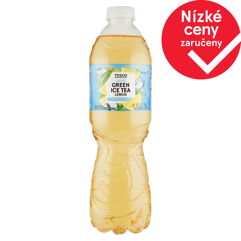 Tesco Green Ice Tea Lemon Light 1,5l