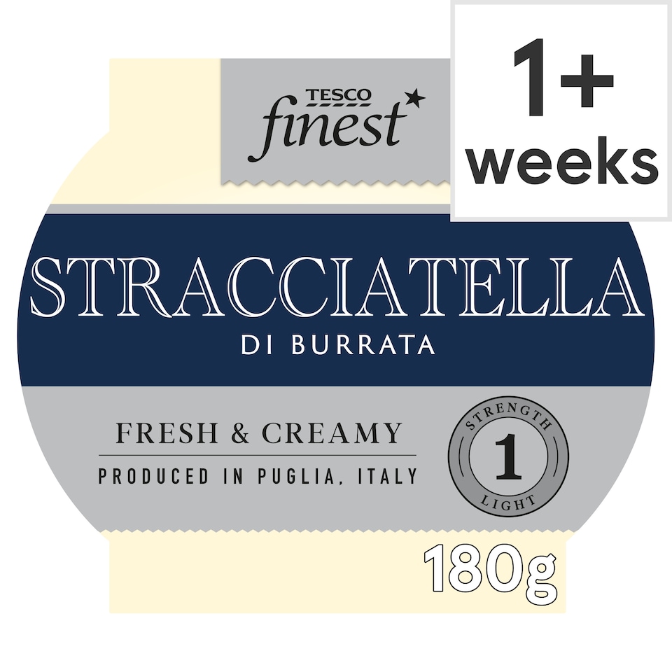 Tesco Finest Italian Stracciatella Cheese 180g