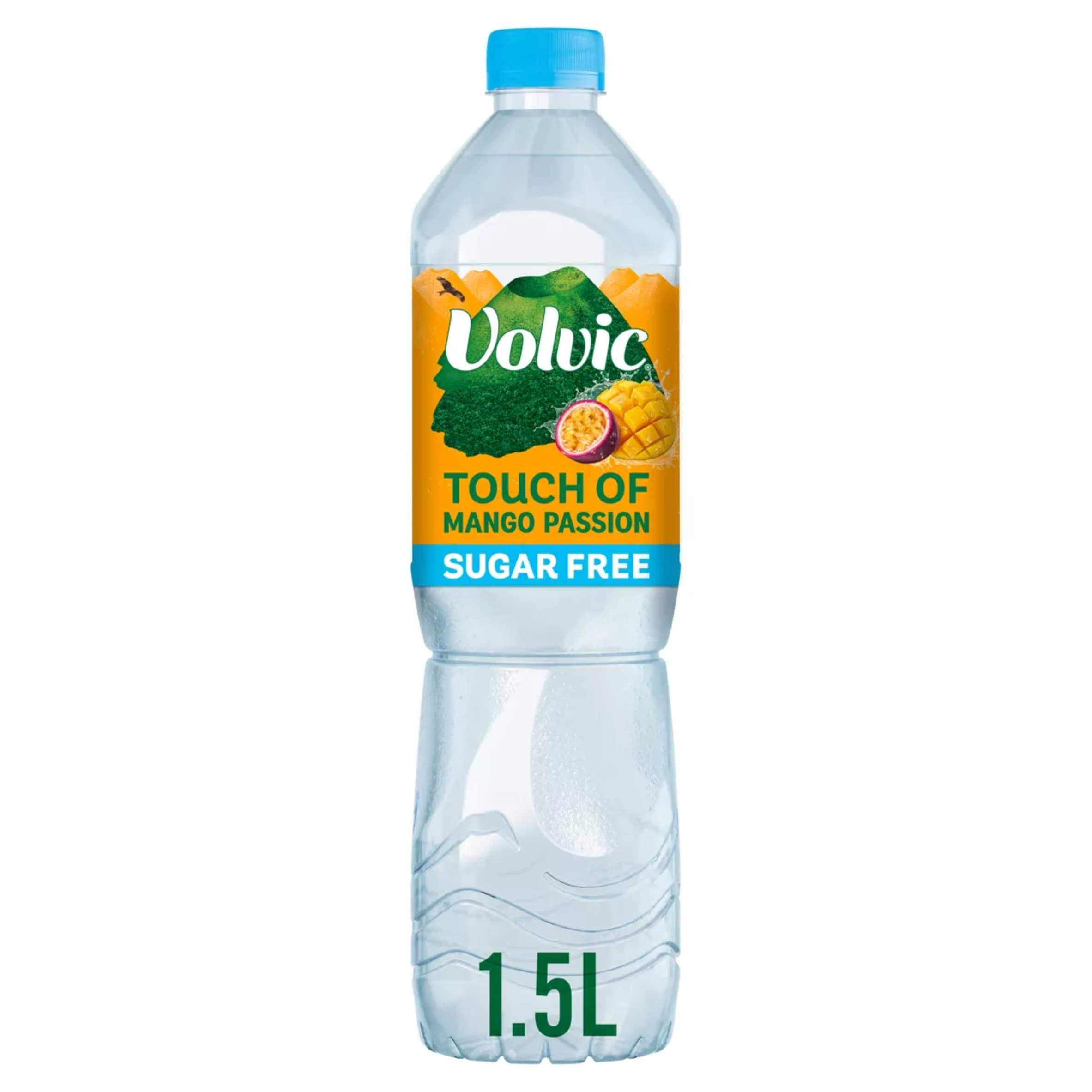 Volvic Touch of Fruit Mango & Passion Fruit Sugar Free Still Flavoured Water 1.5L