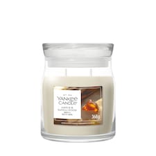 Yankee Candle Signature Medium Jar Amber and Sandalwood 368g