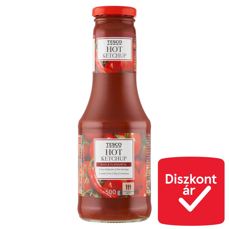 Tesco csípős ketchup 500 g