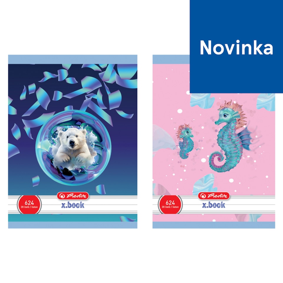 Herlitz Zošit 624 A6 linajkový 20 listov