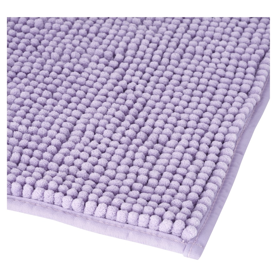 image 1 of F&F Home Lilac Microchenille Bath Mat