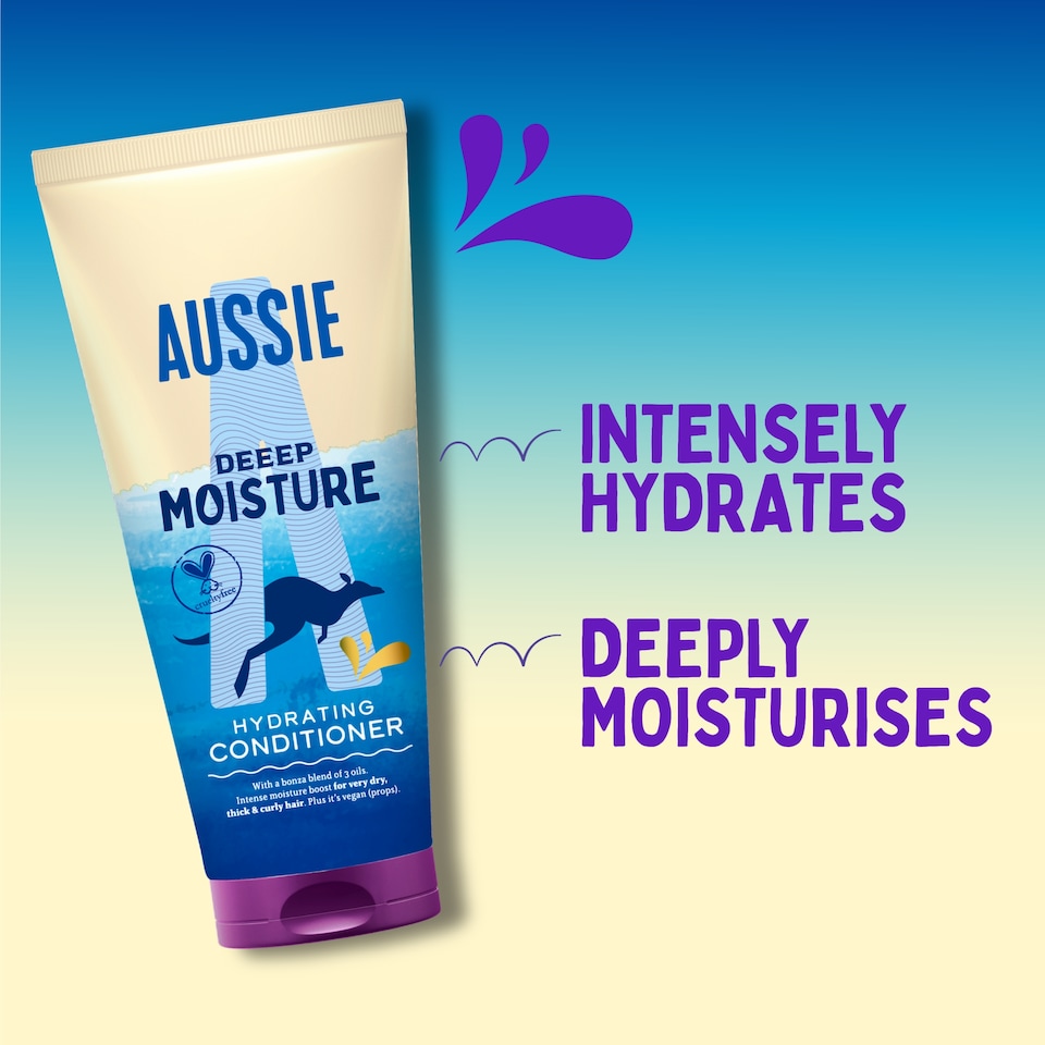 image 1 of Aussie Deep Moisture Hair Conditioner 200ml