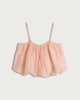 image 4 of F&F Lyocell Rich Bubble Hem Co-ord Camisole Top in Pink
