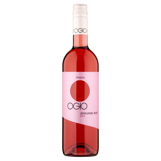 Ogio Italian Zinfandel Rose 75Cl Tesco Groceries