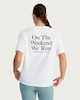 image 2 of F&F Active Modal Rich Short Sleeved T-Shirt in Cream