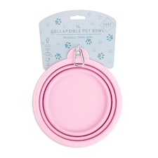 Core Supply Collapsible Pet Bowl 1L Assorted