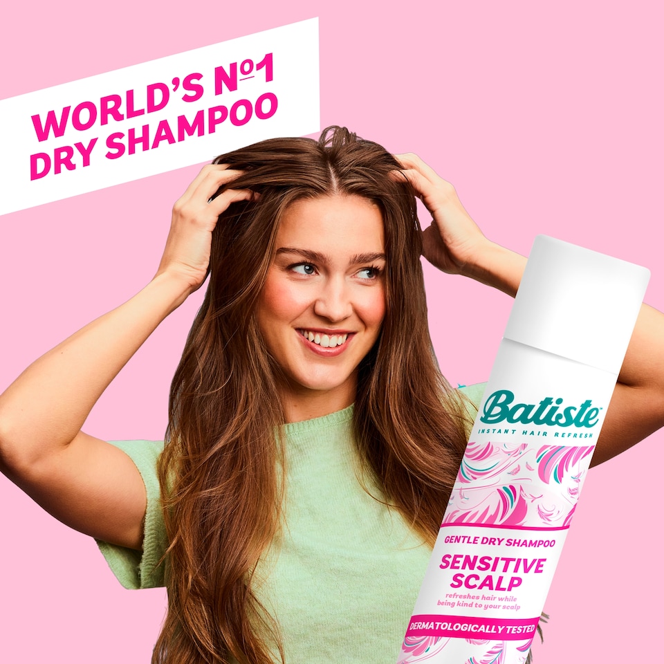 image 1 of Batiste Sensitive Scalp Dry Shampoo 200ml
