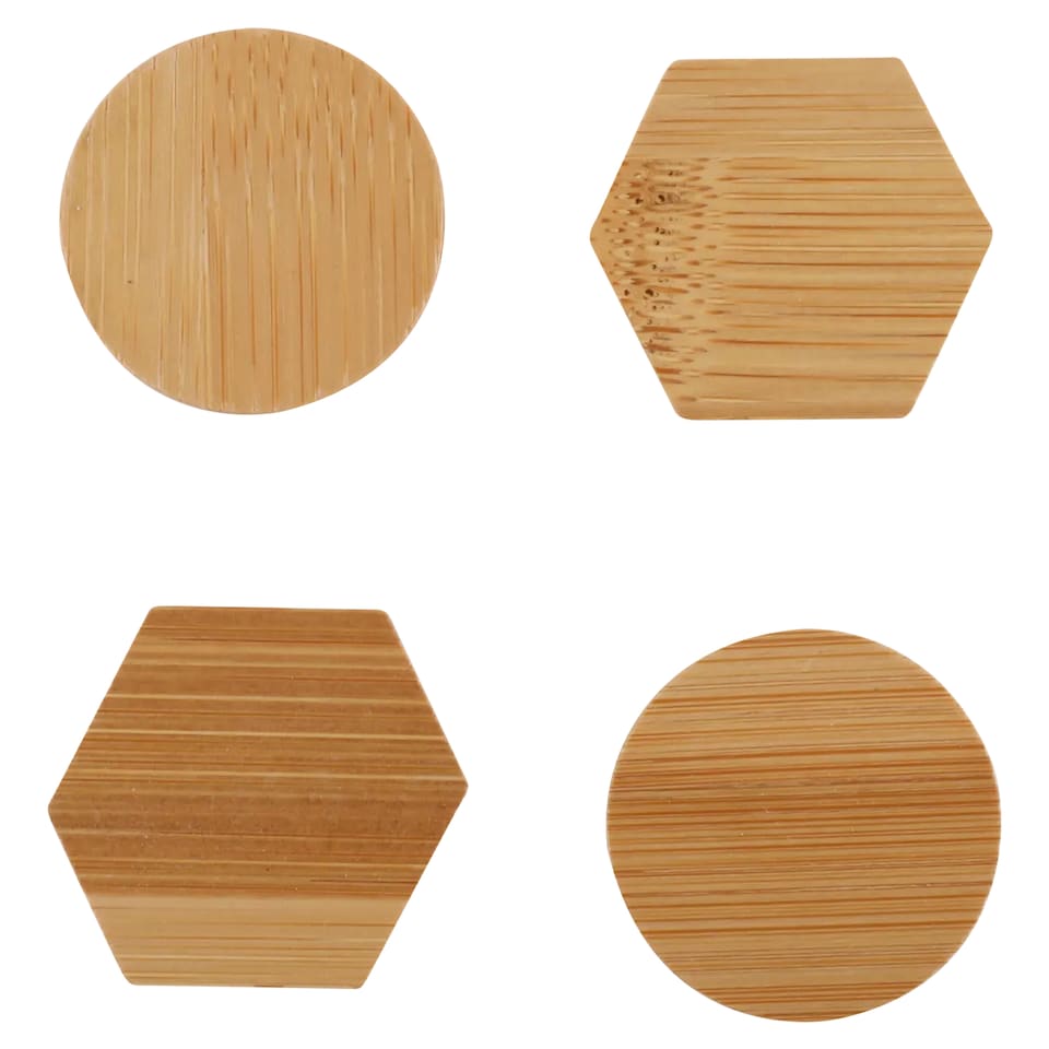 Eco Friendly bambusz mágnesek 4 db  1. kép