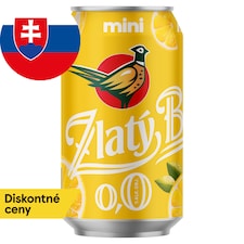 Zlatý Bažant Radler 0,0% Citrón plechovka 330 ml