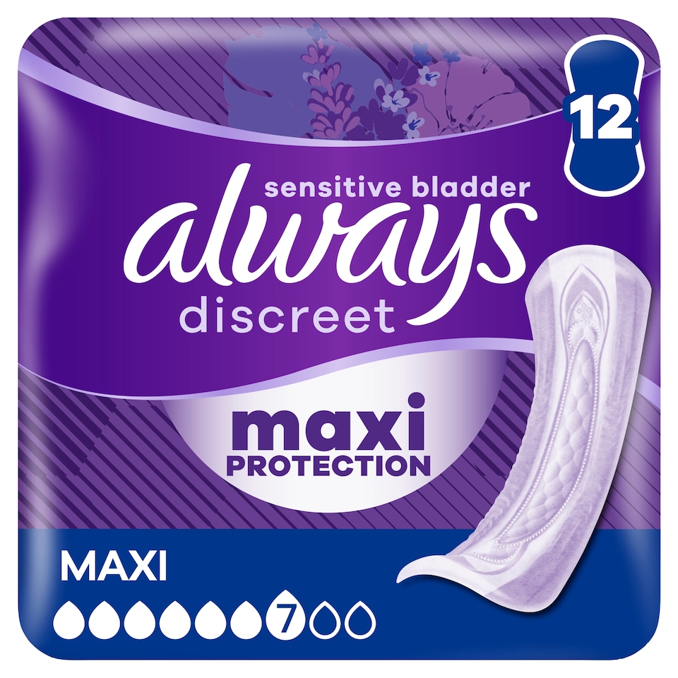 image 1 of Always Discreet Incontinence Pads Ultimate Day