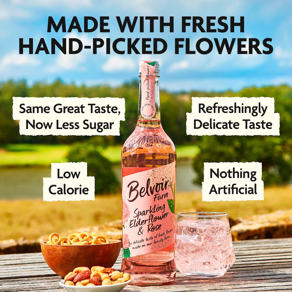 image 1 of Belvoir E/Flower & Rose Presse 750ML