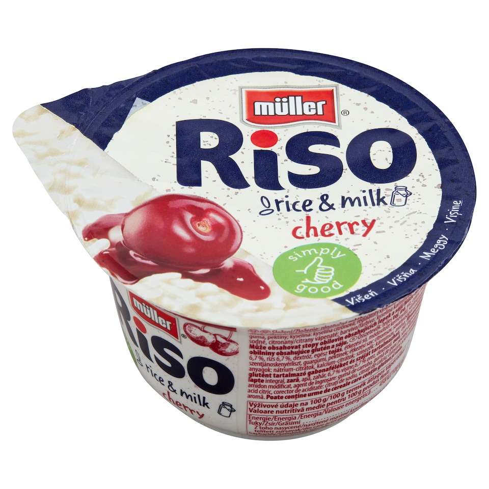 image 1 of Müller Riso Rice Pudding with Sour Cherry 200 g