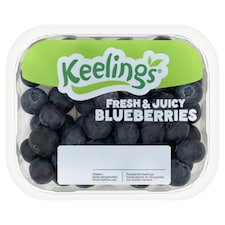 KEELINGS BLUEBERRIES 150G