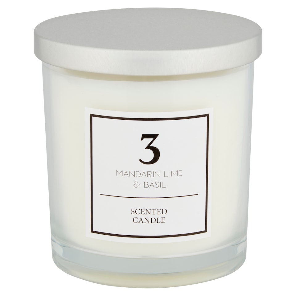 image 1 of F&F Home Timeless Scented Candle - Mandarin, Lime & Basil 300g