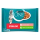 obrázok 2 z Purina ONE Sterilised kapsičky pre mačky morka, losos v šťave 4 × 85 g