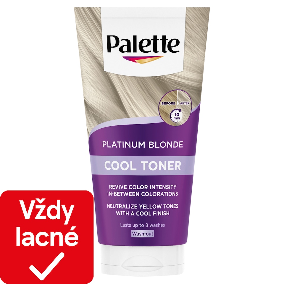 Palette Toner chladná platinová blond 150 ml
