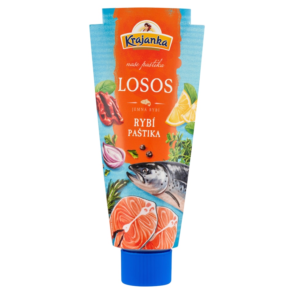 Krajanka Naše paštika losos jemná rybí 120g
