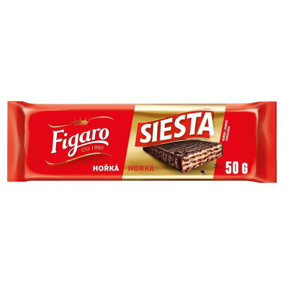 Figaro Siesta oplatka hořká 50g
