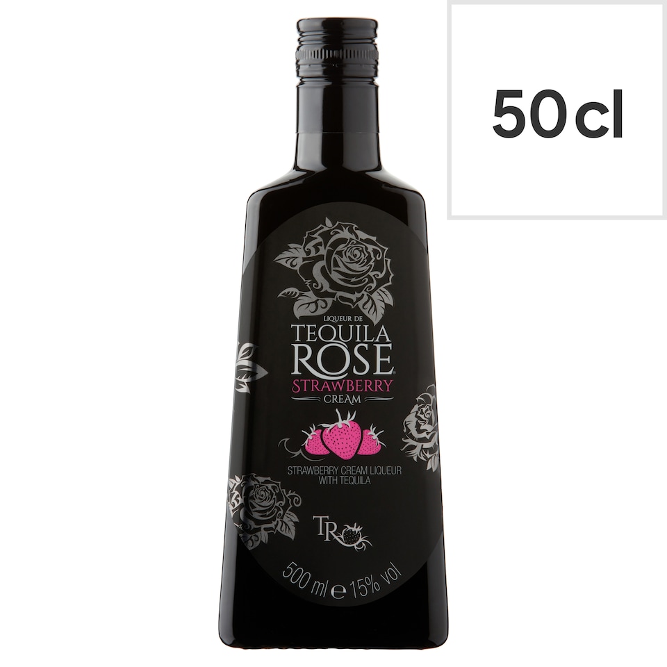 image 1 of Tequila Rose Strawberry Cream Liqueur 500ml